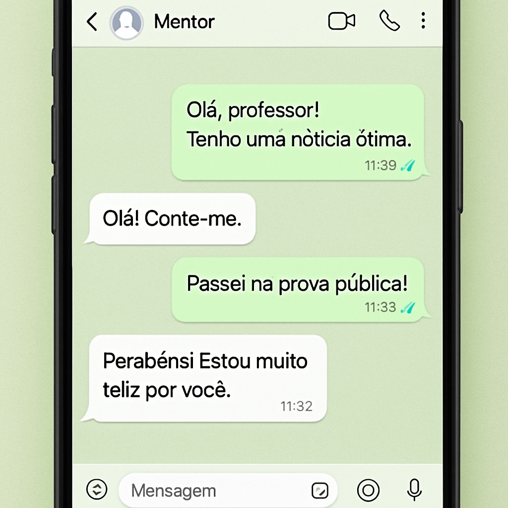 Conversa com Mariana Souza, aprovado(a) como Analista — Tribunal de Justiça
